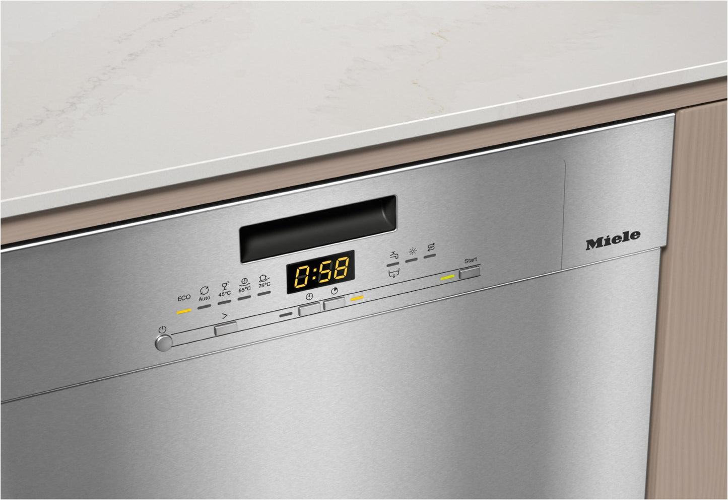 Miele G 5611 SCU Active Unterbau-Geschirrspüler 60 cm edelstahl cleansteel / A