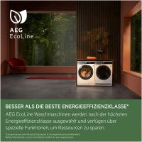 AEG Lavamat LR7E60489 Stand-Waschmaschine-Frontlader weiß / A