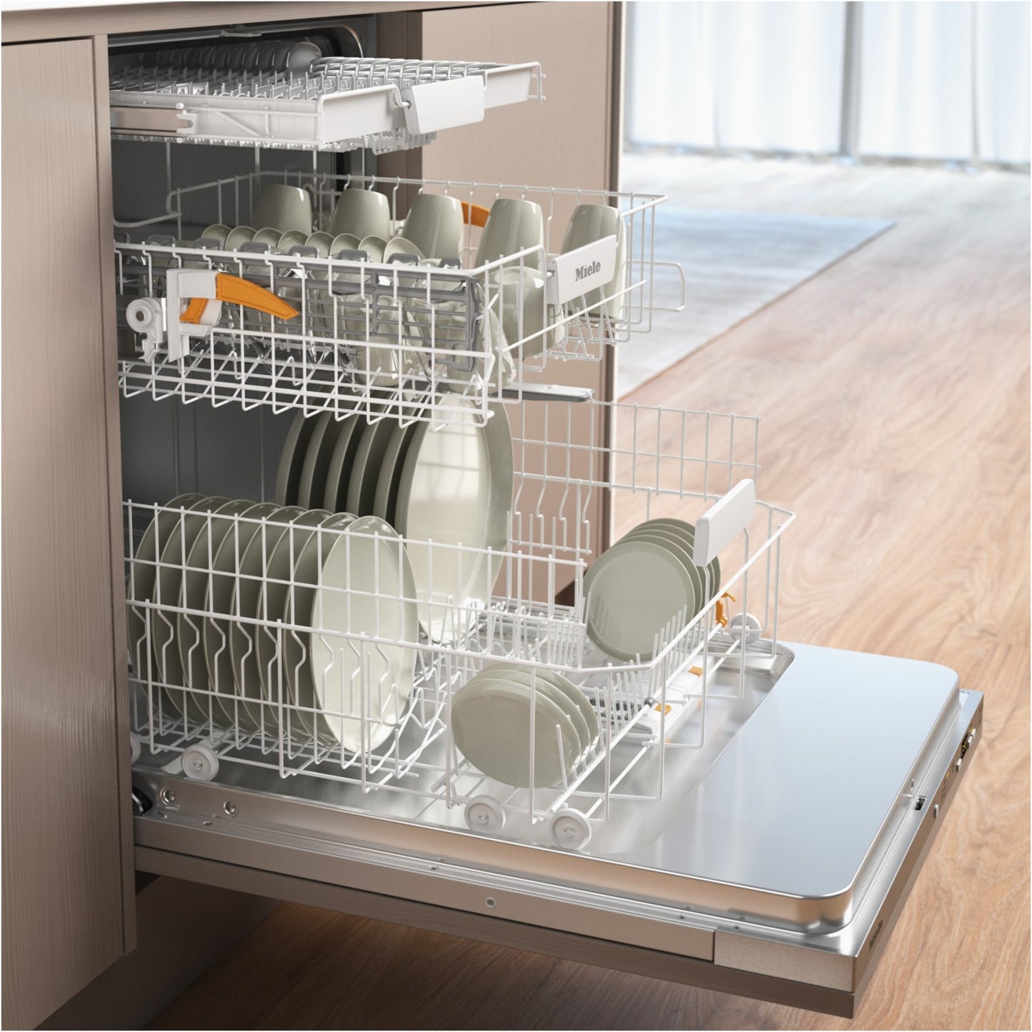 Miele G 5656 SCVI XXL Active Vollintegrierbarer 60 cm Geschirrspüler edelstahl / A