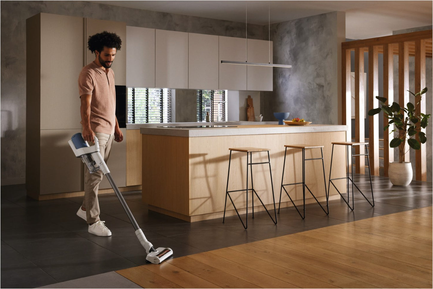 Miele Duoflex HX1 Akku-Staubsauger nordicblau