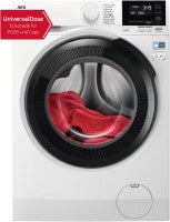AEG Lavamat LR7E60489 Stand-Waschmaschine-Frontlader weiß / A