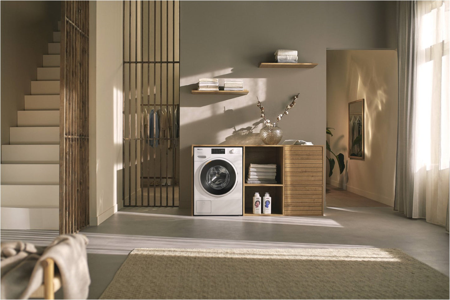 Miele WWB360 WPS PWash & 8kg Stand-Waschmaschine-Frontlader lotosweiß / A