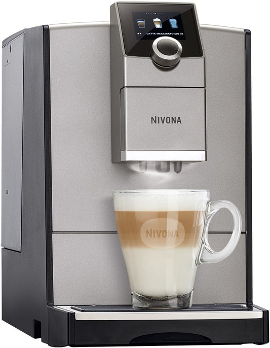 Nivona CafeRomatica NICR 795 Kaffee-Vollautomat titan/chrom