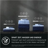 AEG Lavamat LR7E60489 Stand-Waschmaschine-Frontlader weiß / A