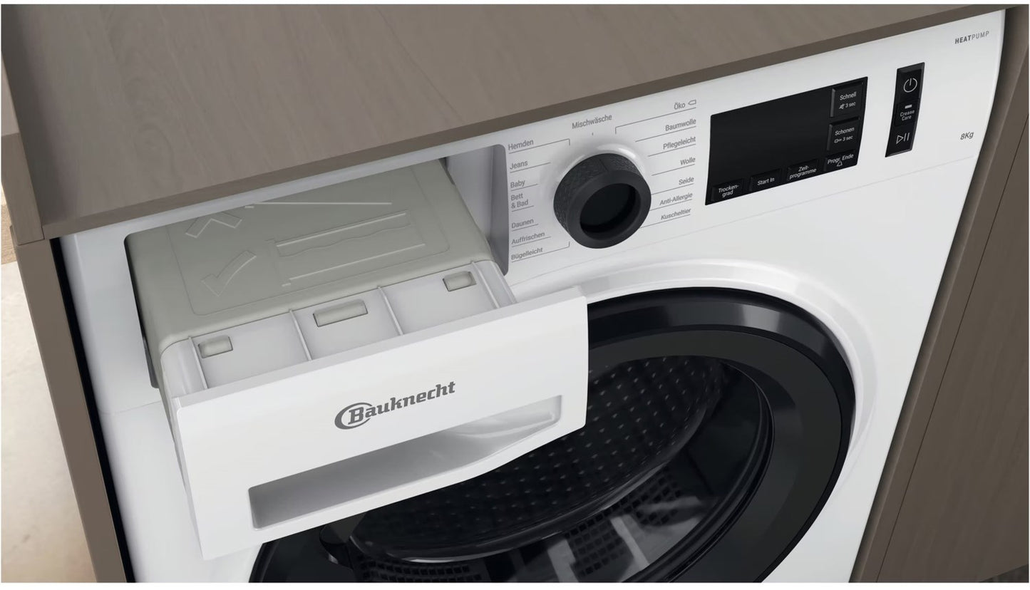 Bauknecht TR Pure M11 82 N Wärmepumpentrockner weiss / A++