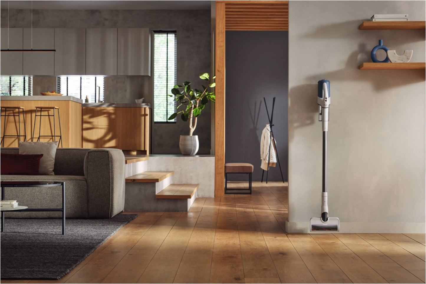 Miele Duoflex HX1 Akku-Staubsauger nordicblau