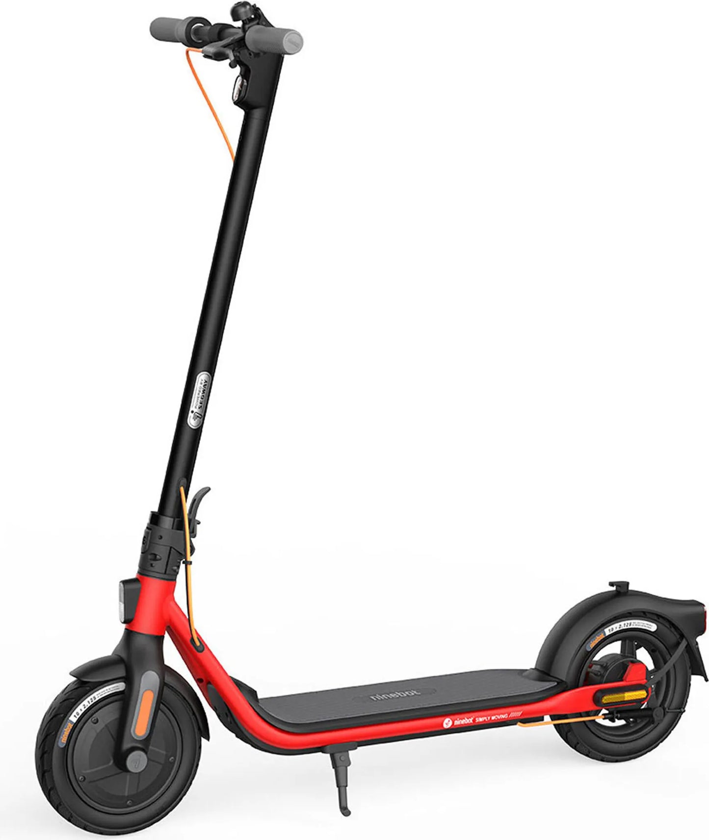 Ninebot by Segway D38D E-Scooter 20 km/h Schwarz, Rot Gebraucht / Generalüberholt