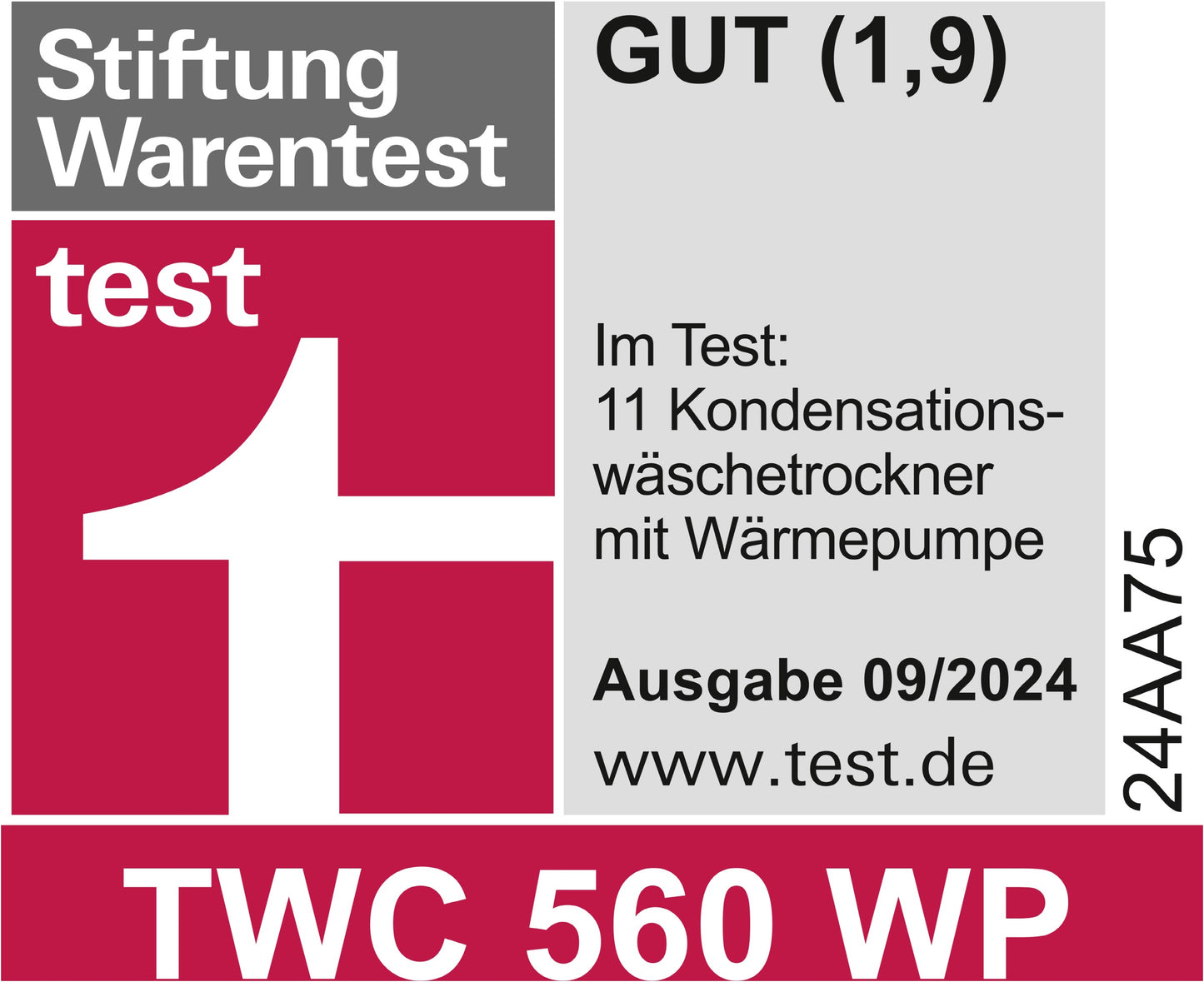 Miele TWC 560 WP Wärmepumpentrockner lotosweiß