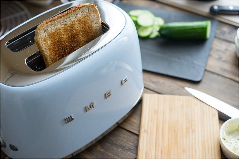Smeg Toaster TSF01PBEU 50s Style Retro, blau