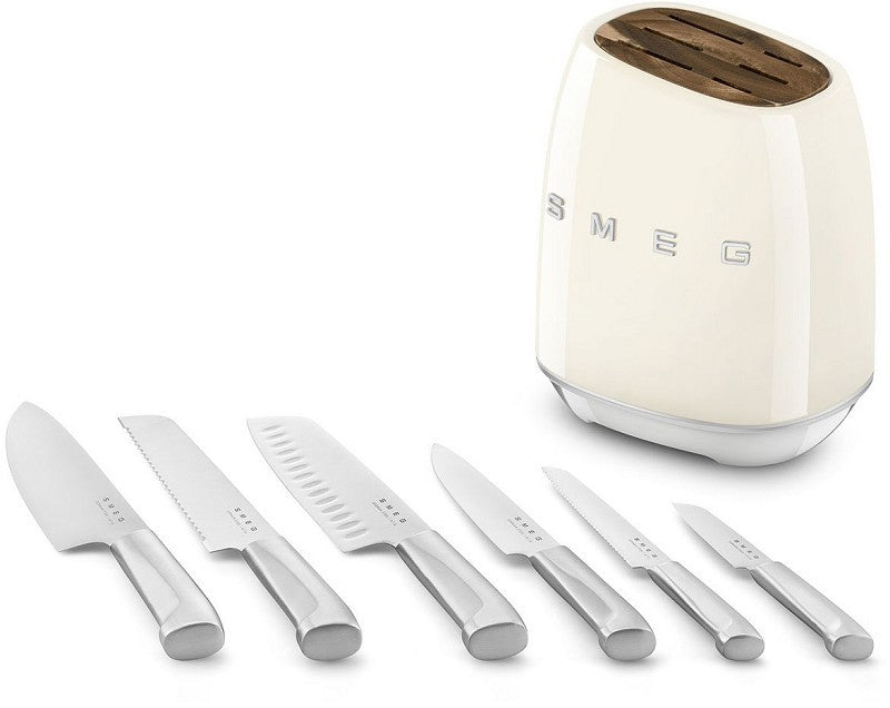 Smeg sonstiges Küchen-Zubehör/Utensil KBSF02CR Messerblock (6 tlg.)