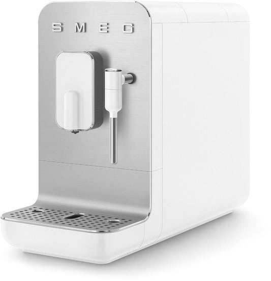 Smeg Espresso/Kaffee-Vollautomat BCC12WHMEU Kaffeevollautomat mit Dampffunktion