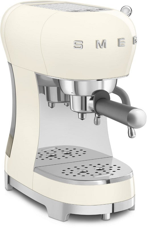 Smeg Siebträgermaschine ECF02CREU 50s Style, creme