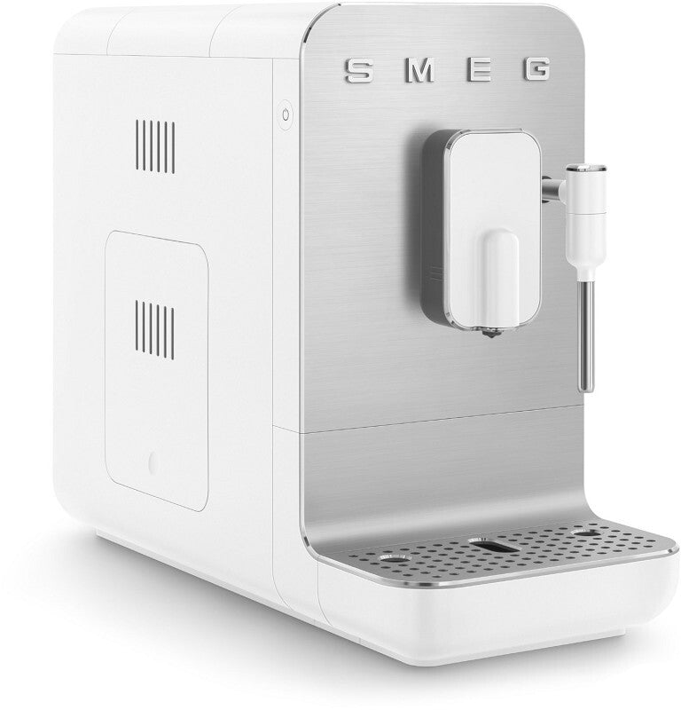 Smeg Espresso/Kaffee-Vollautomat BCC12WHMEU Kaffeevollautomat mit Dampffunktion
