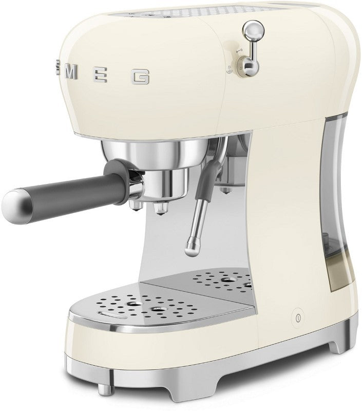 Smeg Siebträgermaschine ECF02CREU 50s Style, creme