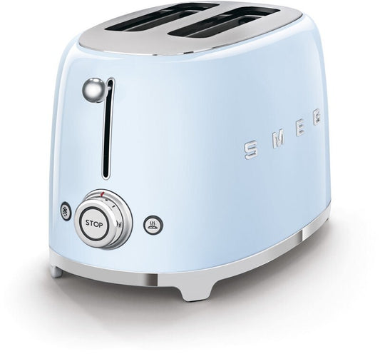 Smeg Toaster TSF01PBEU 50s Style Retro, blau