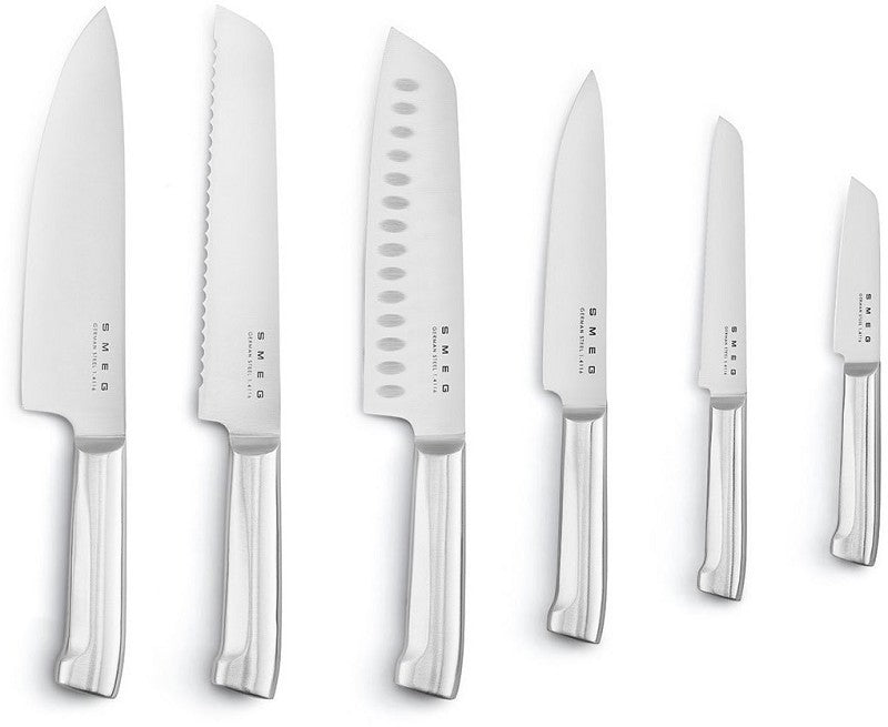Smeg sonstiges Küchen-Zubehör/Utensil KBSF02CR Messerblock (6 tlg.)