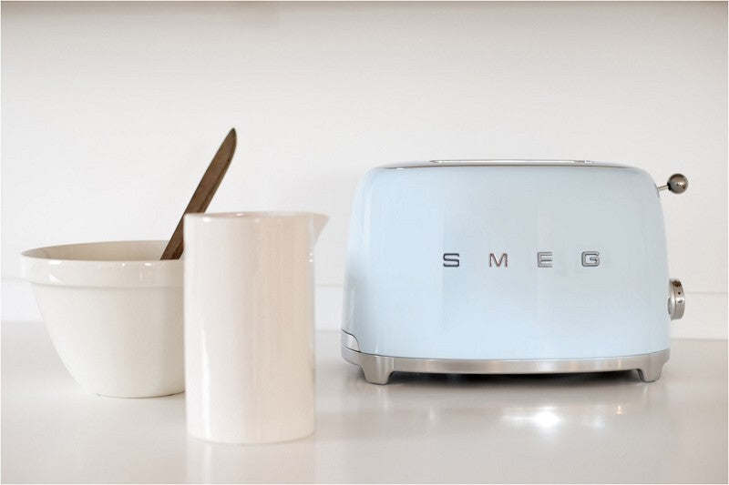 Smeg Toaster TSF01PBEU 50s Style Retro, blau