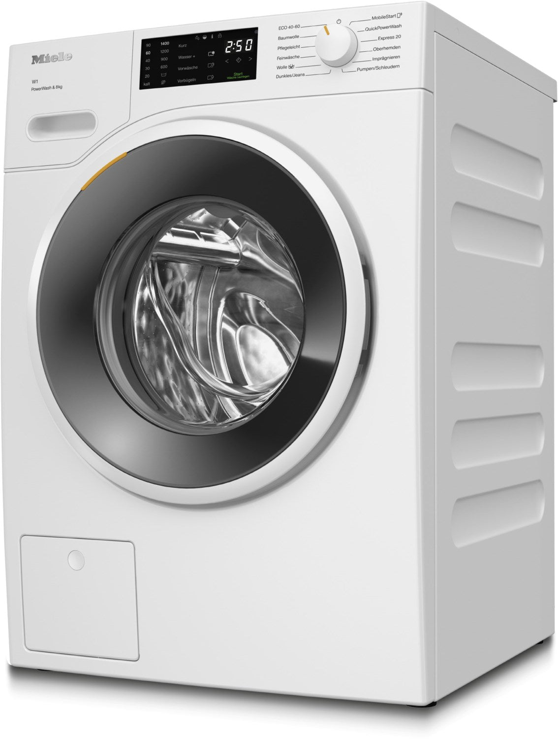 Miele WWB360 WPS PWash & 8kg Stand-Waschmaschine-Frontlader lotosweiß / A