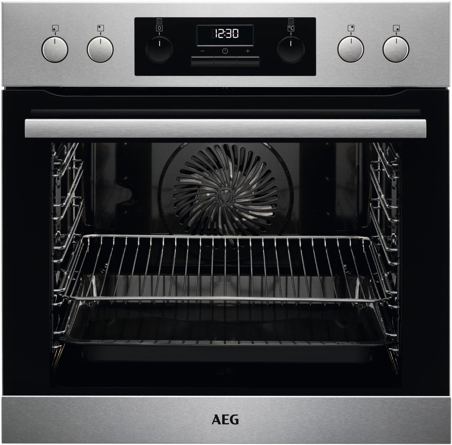 AEG FHHS23M02 Herdset bestehend aus EEB331010M+HE604070XB+TR1LFV edelstahl/cleansteel + edelstahl / A
