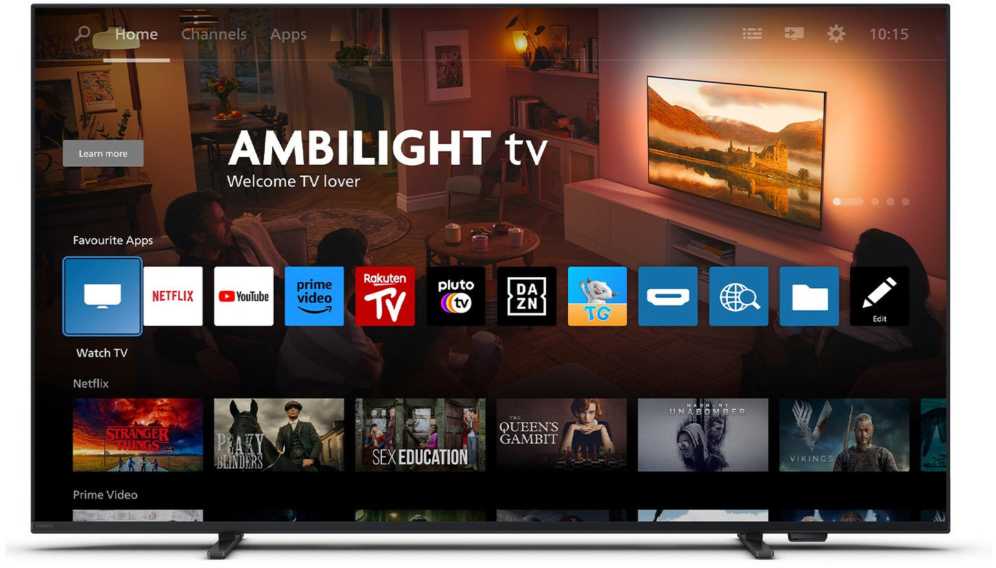 Philips 43PUS8389/12 108 cm (43") LCD-TV mit LED-Technik mattschwarz / G