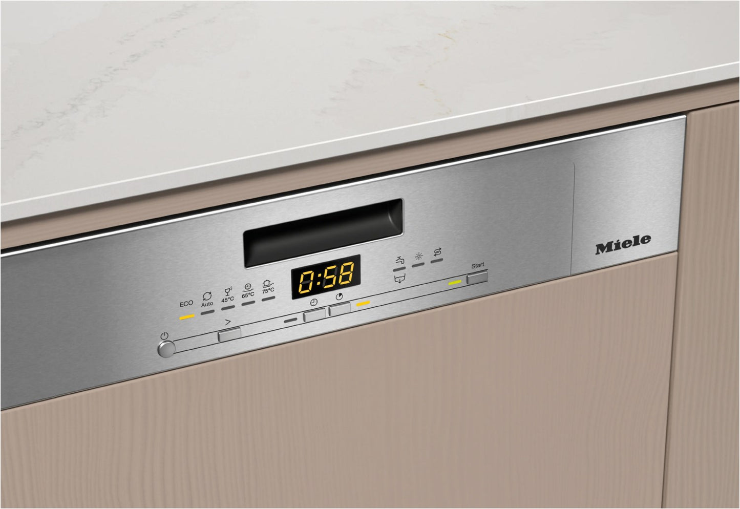 Miele G 5611 SCI Active Teilintegrierter Einbau-Geschirrspüler 60 cm edelstahl/cleansteel / A