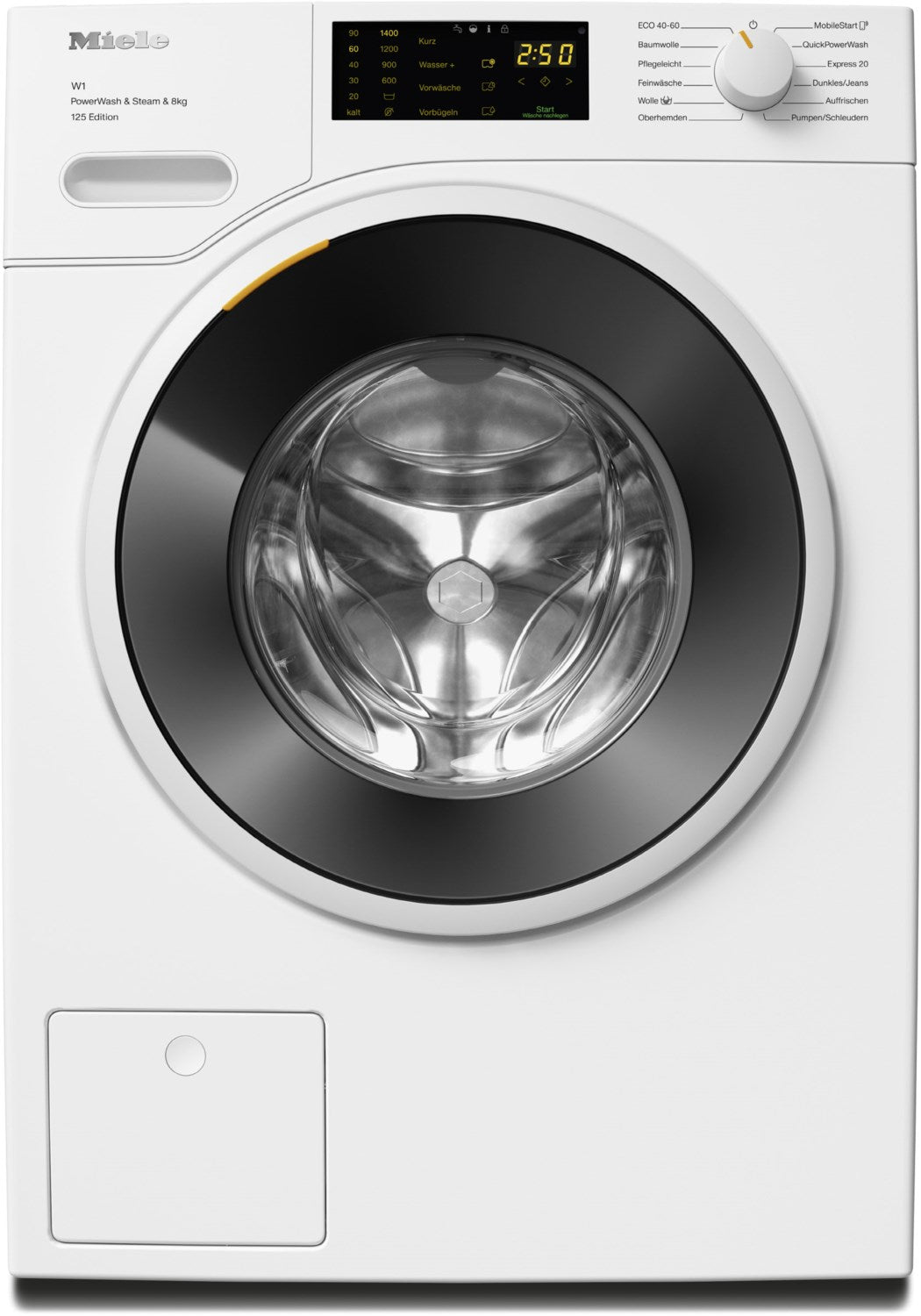 Miele WWB 380 WPS 125 Edition Stand-Waschmaschine-Frontlader 8 kg lotosweiß / A