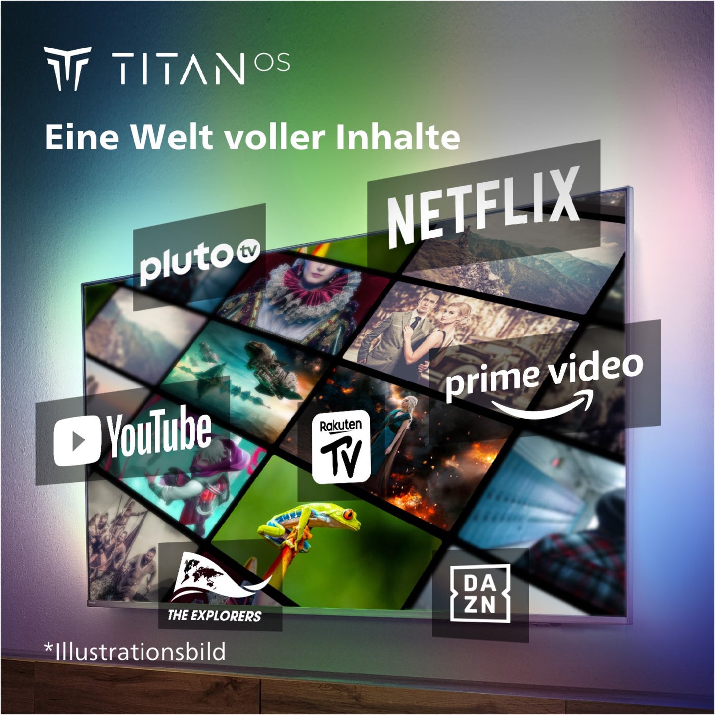 Philips 43PUS8389/12 108 cm (43") LCD-TV mit LED-Technik mattschwarz / G
