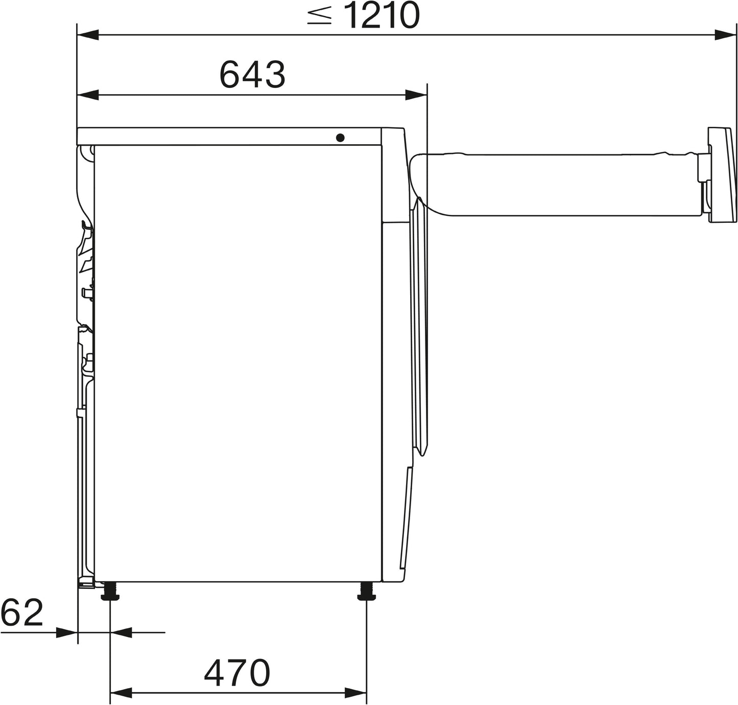 Miele TWF 760 WP Wärmepumpentrockner 8kg lotosweiß / A+++