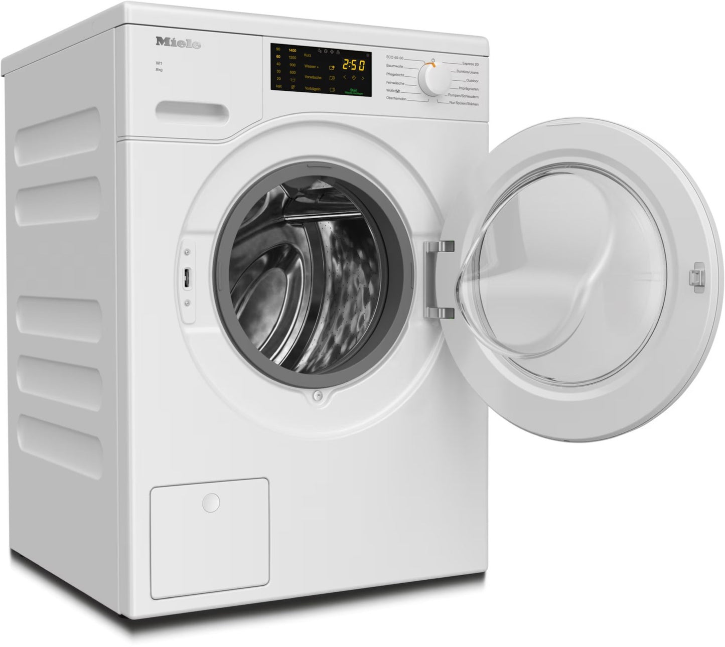 Miele WCB200WPS Stand-Waschmaschine-Frontlader 8kg lotosweiß / A