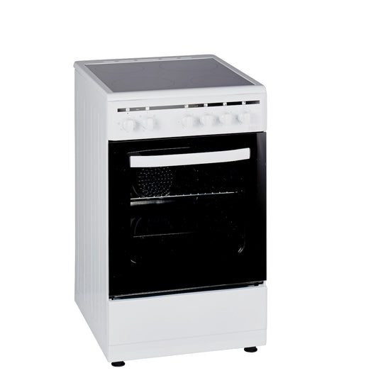 PKM EH 4-50 GK 5 Elektroherd mit Glaskeramikfeld weiß