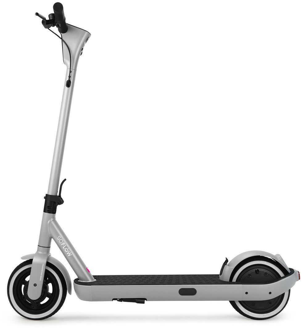SoFlow SO ONE E-Scooter mit Straßenzulassung silber/grau Gebraucht / Generalüberholt