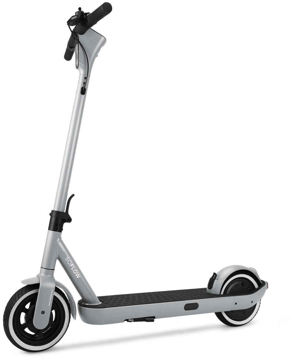 SoFlow SO ONE E-Scooter mit Straßenzulassung silber/grau Gebraucht / Generalüberholt