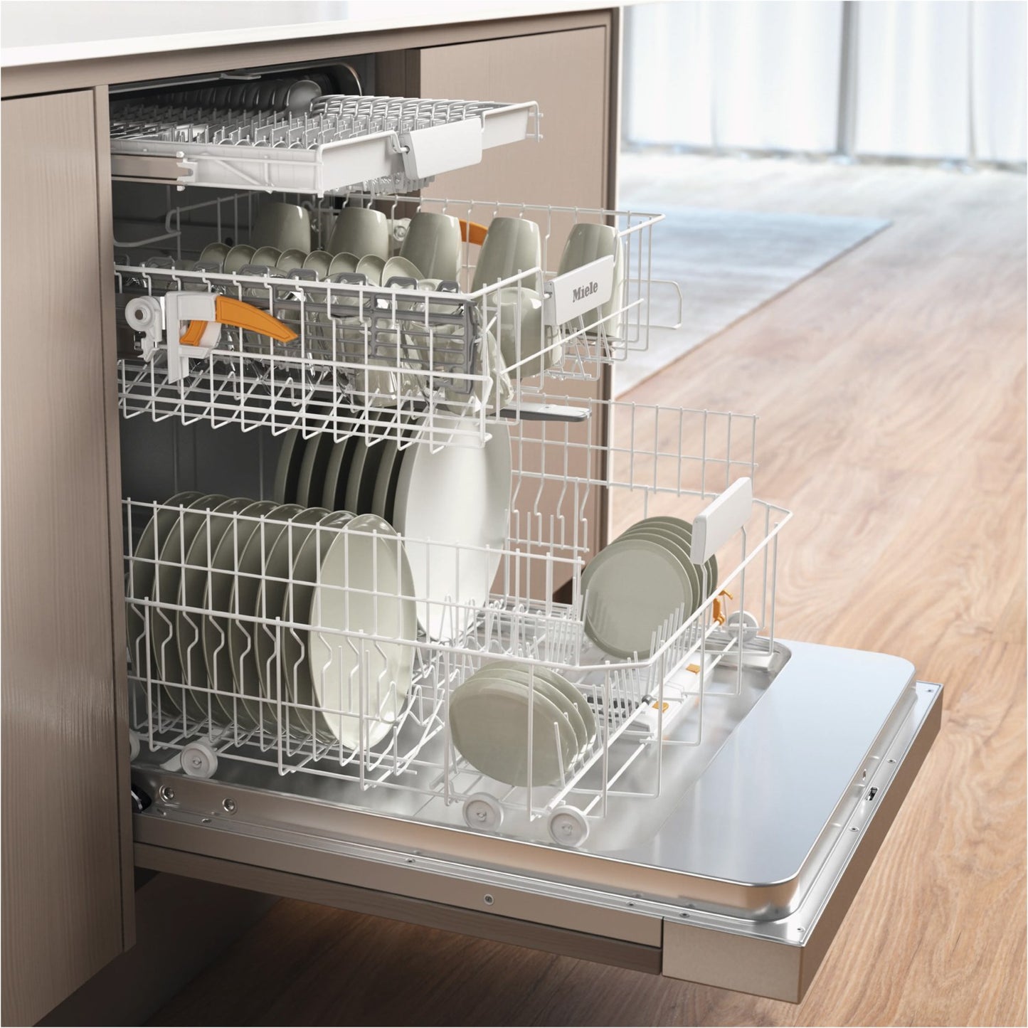 Miele G 5611 SCI Active Teilintegrierter Einbau-Geschirrspüler 60 cm edelstahl/cleansteel / A