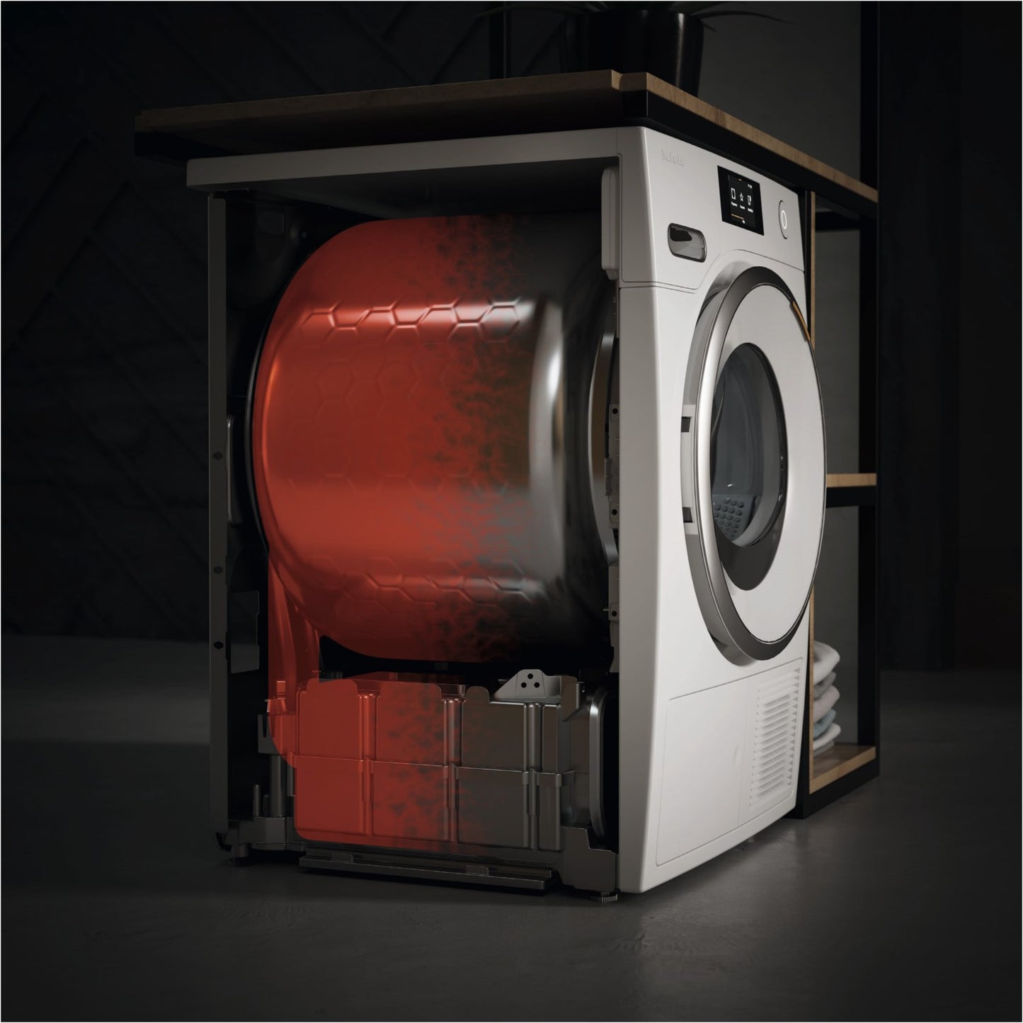 Miele TWF 760 WP Wärmepumpentrockner 8kg lotosweiß / A+++