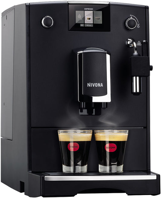 Nivona CafeRomatica NICR 550 Kaffee-Vollautomat matt schwarz/chrom