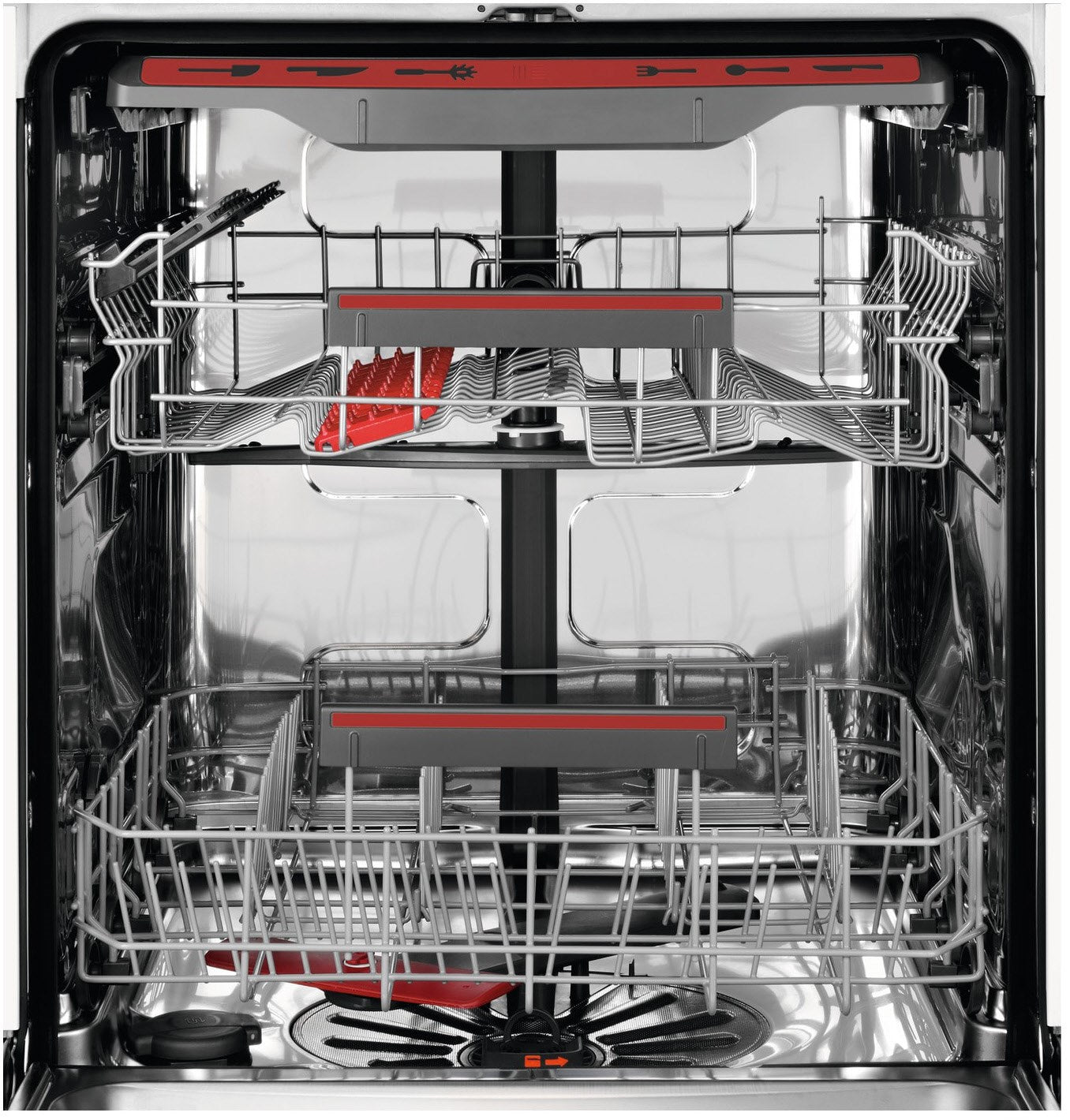 AEG Favorit FUS6491XZM Unterbau-Geschirrspüler 60 cm edelstahl / C