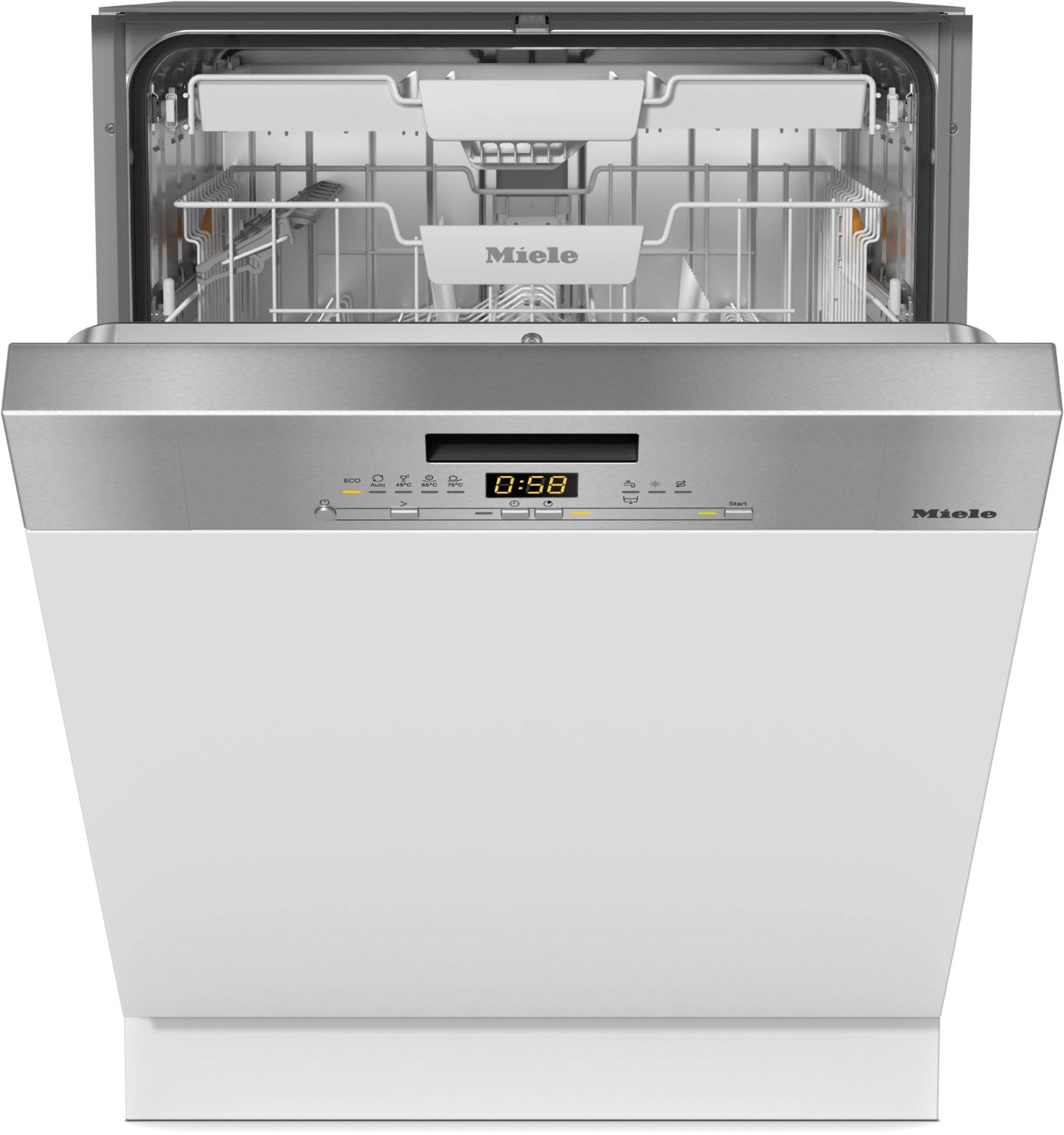 Miele G 5611 SCI Active Teilintegrierter Einbau-Geschirrspüler 60 cm edelstahl/cleansteel / A
