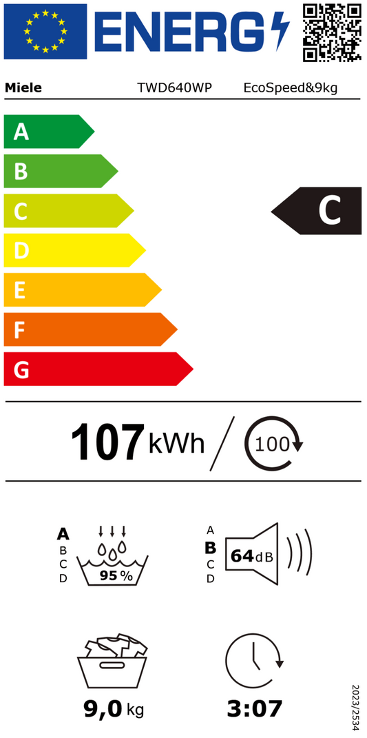 Miele TWD 640 WP Wärmepumpentrockner lotosweiß / A+++