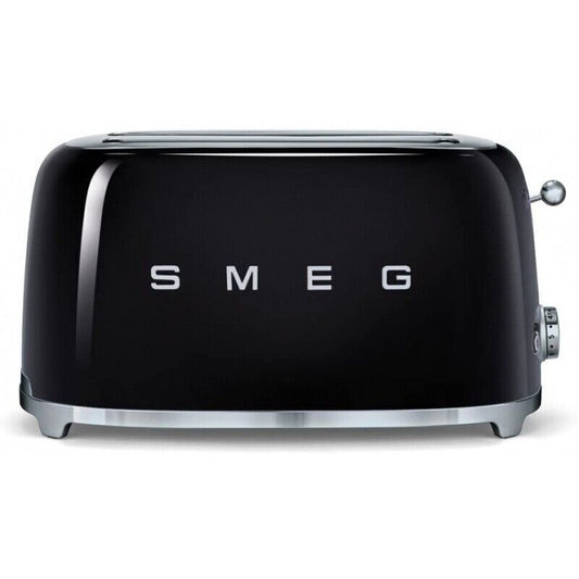Smeg Toaster TSF02BLEU 50s Style, Langschlitz 4-Scheiben, black