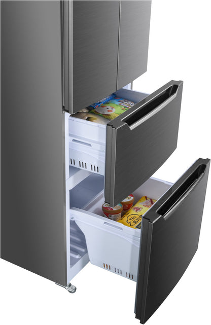 Wolkenstein FD351.4A++NF IX French Door Kühl-/Gefrierkombination edelstahl