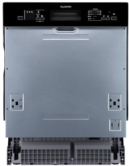 Wolkenstein WGSP14-6DTI Teilintegrierter Einbau-Geschirrspüler 60 cm schwarz