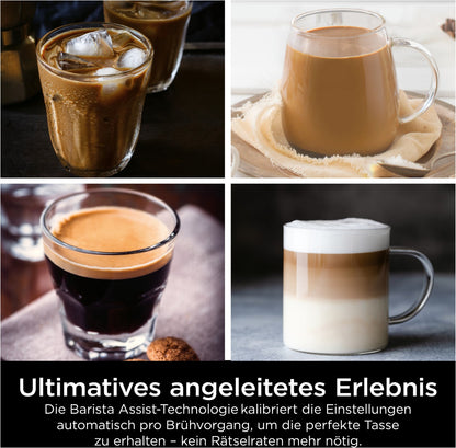 NINJA ES701EU Siebträgermaschine schwarz/edelstahl