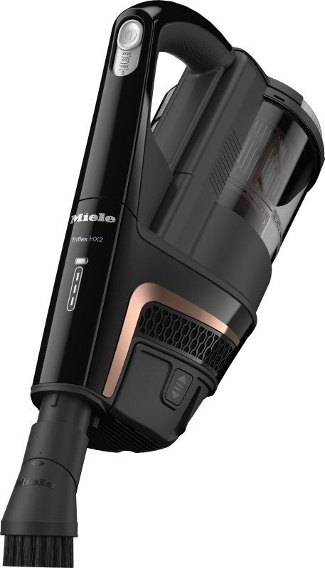 Miele Triflex HX2 125 Gala Edition Akku-Staubsauger obsidianschwarz/roségold
