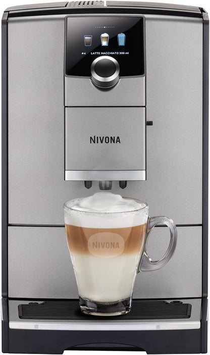 Nivona CafeRomatica NICR 795 Kaffee-Vollautomat titan/chrom
