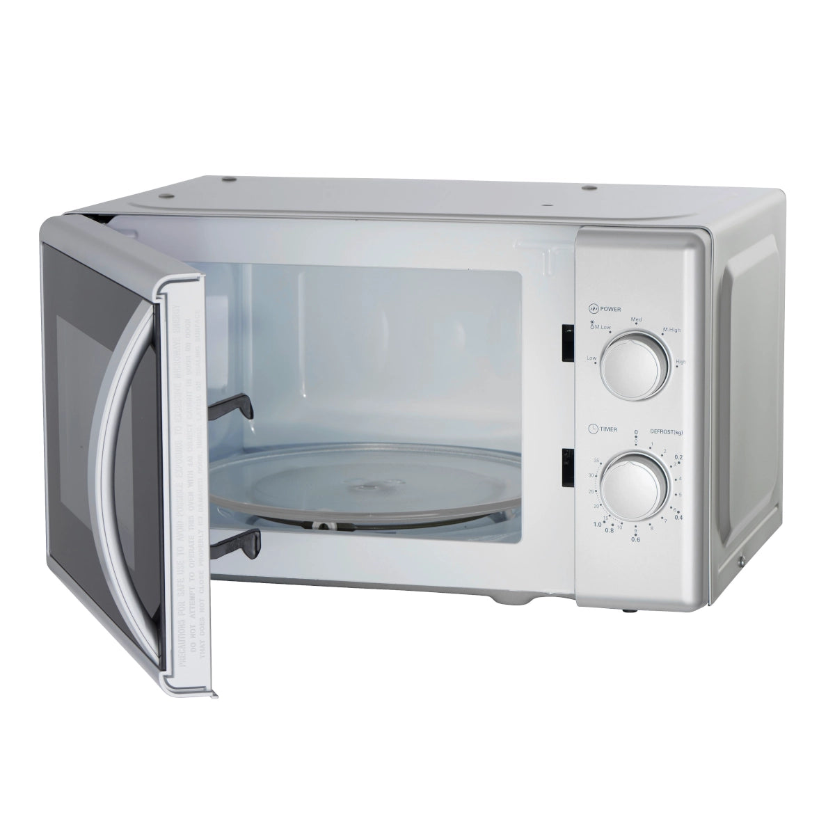 PKM MW 700-20 UB 2 Stand-Solo-Mikrowelle silber