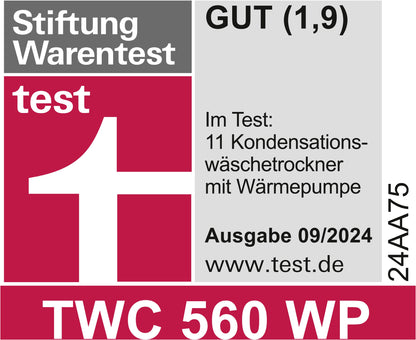 Miele TWC 560 WP Wärmepumpentrockner lotosweiß