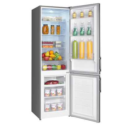 Wolkenstein KGK180E Kühl-/Gefrierkombination edelstahl