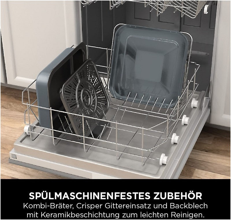 NINJA Miniofen Combi SFP700EU Airfryer Minibackofen Dampfbackofen
