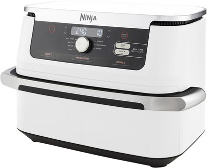 NINJA Heißluftfritteuse AF500EUWH Foodi FlexDrawer WEIß NEUHEIT