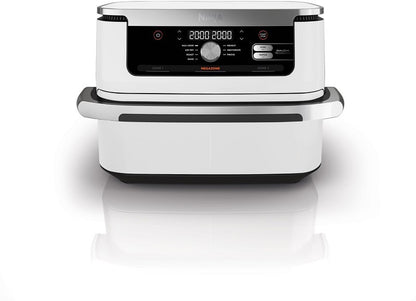 NINJA Heißluftfritteuse AF500EUWH Foodi FlexDrawer WEIß NEUHEIT